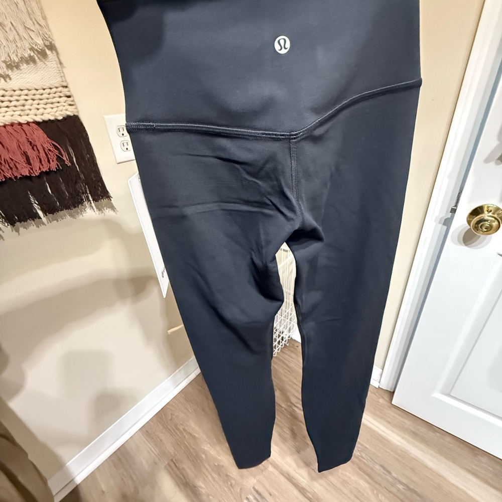 Lululemon Align Black High-Waisted Leggings 28 - Picture 2 of 4